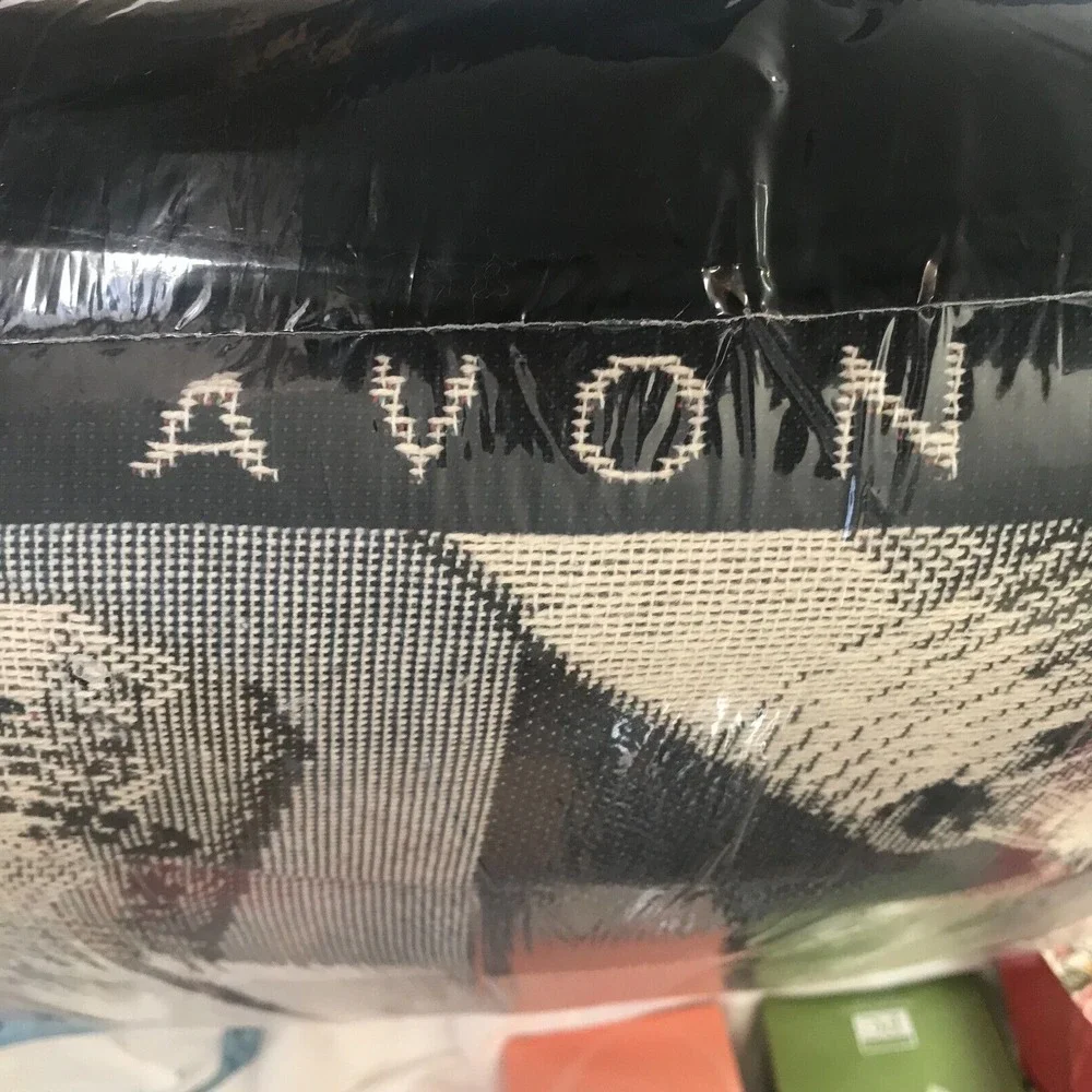Avon Anew tapistry throw pillow vintage Retired Stock